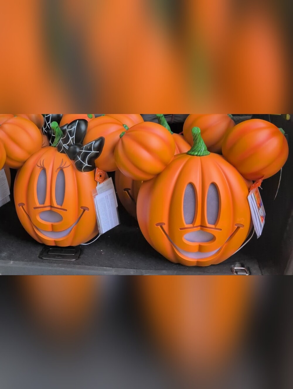 NEW 2026 Home Depot LED Light Up Pumpkin Minnie Mickey Mouse Set  Halloween Fall